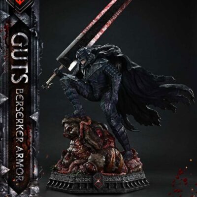 Berserk Ultimate Premium Masterline Series Szobor 1/4 Guts Berserker Armor Grunbeld vs. Guts Deluxe Bonus Version 94 cm