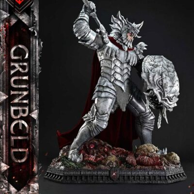Berserk Ultimate Premium Masterline Series Szobor 1/4 Grunbeld Grunbeld vs. Guts Bonus Version 107 cm