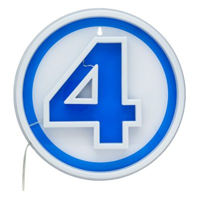 Fantastic Four LED Wall Lámpa Light Logo Neon