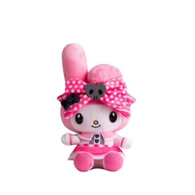 Sanrio Plüss Figura My Melody Pink Black Party Anniversary Edition 17 cm