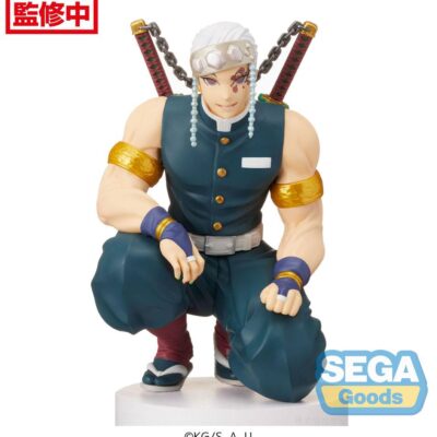 Demon Slayer: Kimetsu no Yaiba PM Perching PVC Szobor Tengen Uzui (Hashira Meeting) 13 cm