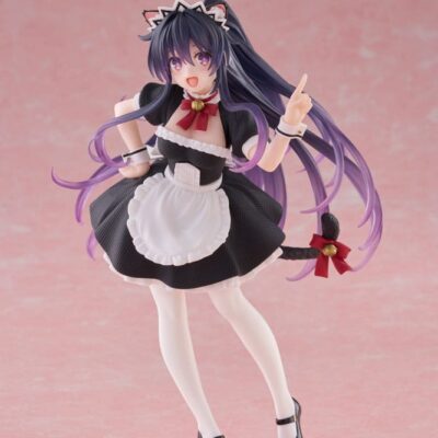 Date A Live V Coreful PVC Szobor Tohka Yatogami Cat Ear Maid Ver. 18 cm