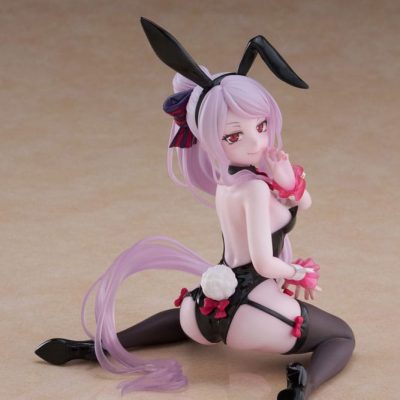 Overlord PVC Szobor Desktop Cute Figura Shalltear Bunny Ver. 13 cm