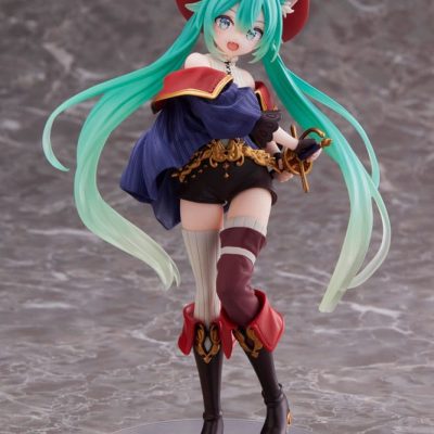 Hatsune Miku PVC Szobor Hatsune Miku Wonderland Puss in Boots 18 cm