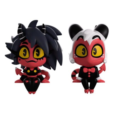 Helluva Boss Vinyl Figura Millie & Moxxie Monitor Buddiez